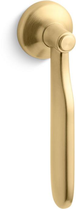 Right and Left-Hand Trip Lever in Vibrant® Brushed Moderne Brass