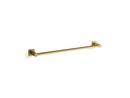KOHLER Vibrant&reg; Brushed Moderne Brass 24 in. Towel Bar 
