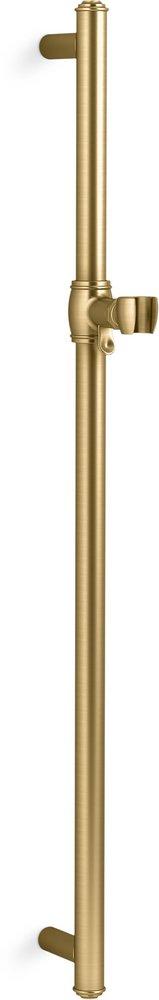 KOHLER Vibrant Brushed Moderne Brass 30 in. Shower Rail 