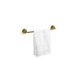 18 in. Towel Bar in Vibrant® Brushed Moderne Brass