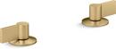 KOHLER Vibrant&trade; Brushed Moderne Brass 2-5/16 x 1-9/16 in. Metal Handle Kit 