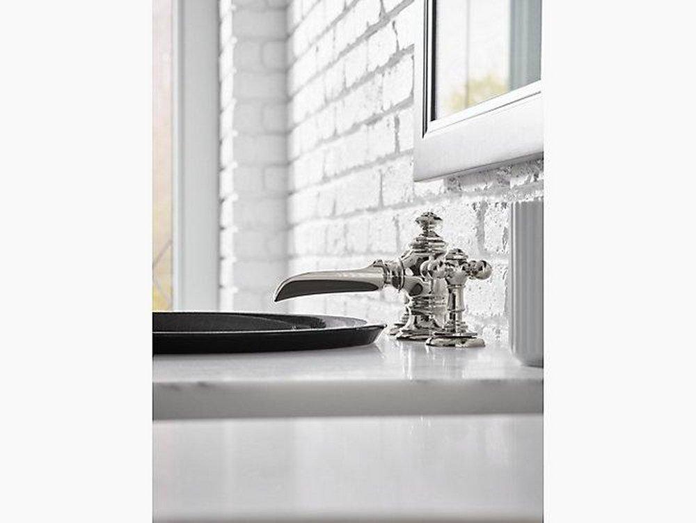 KOHLER Vibrant Brushed Moderne Brass Brass Spout 