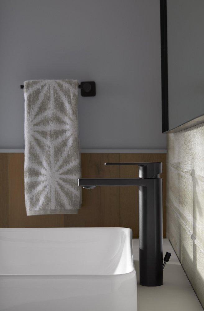 KOHLER Vibrant&reg; Brushed Moderne Brass 9-1/2 in. Towel Bar 