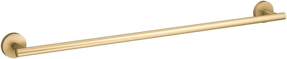 KOHLER Vibrant® Brushed Moderne Brass 24 in. Towel Bar 