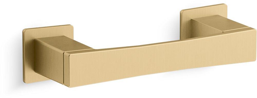 KOHLER Vibrant&reg; Brushed Moderne Brass Wall Toilet Tissue Holder 