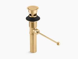 2-1/8 x 4 in. Bathroom Sink Drain in Vibrant® Brushed Moderne Brass