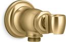KOHLER Vibrant Brushed Moderne Brass 1/2 in. NPT Metal Hand Shower Holder 