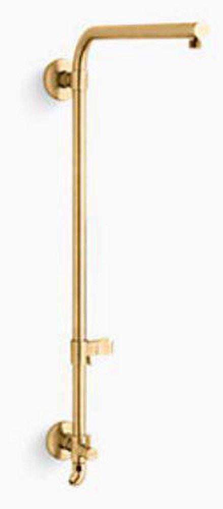 KOHLER Vibrant&reg; Brushed Moderne Brass 28-1/2 in. Shower Rail 