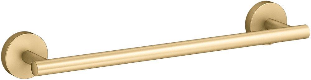 KOHLER Vibrant&reg; Brushed Moderne Brass 12 in. Towel Bar 