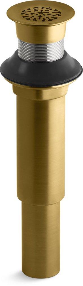 KOHLER Vibrant® Brushed Moderne Brass 3-13/16 in. Bathroom Sink Drain 
