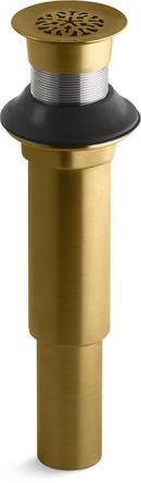 KOHLER Vibrant® Brushed Moderne Brass 3-13/16 in. Bathroom Sink Drain 