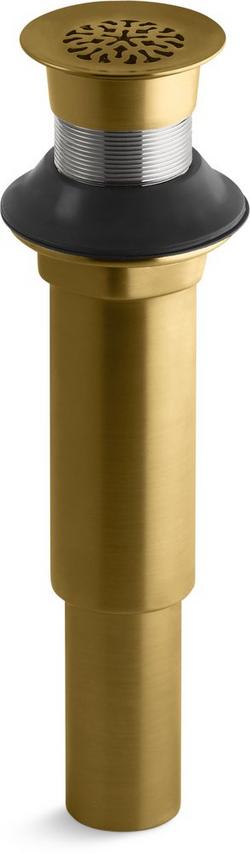 3-13/16 in. Bathroom Sink Drain in Vibrant® Brushed Moderne Brass