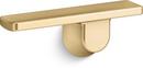 Left-Hand Trip Lever in Vibrant® Brushed Moderne Brass