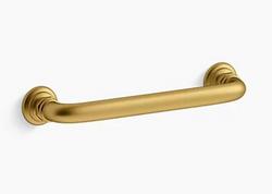 5 in. Cabinet Pull in Vibrant Brushed Moderne Brass