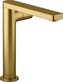 Single Handle Vessel Filler Bathroom Sink Faucet in Vibrant&reg; Brushed Moderne Brass