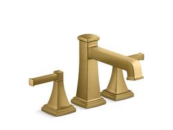 Two Handle Roman Tub Faucet in Vibrant® Brushed Moderne Brass (Trim Only)
