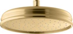 Single Function Showerhead in Vibrant&reg; Brushed Moderne Brass