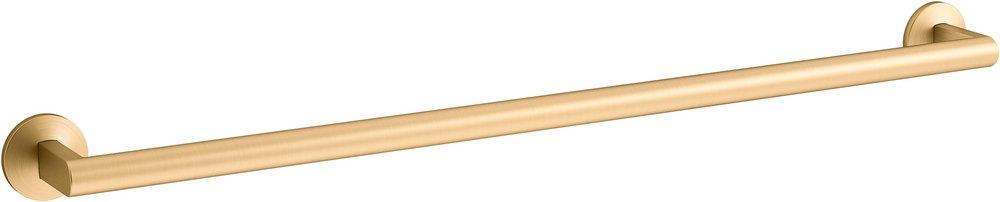 KOHLER Vibrant Brushed Moderne Brass Towel Bar in Vibrant Brushed Moderne Brass 