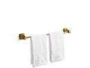 KOHLER Vibrant&reg; Brushed Moderne Brass 24 in. Towel Bar 