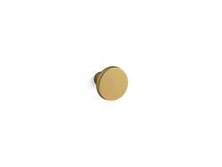 Cabinet Knob in Vibrant Brushed Moderne Brass