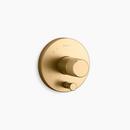 Single Handle Pressure Balancing Valve Trim in Vibrant® Brushed Moderne Brass