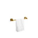 KOHLER Vibrant Brushed Moderne Brass 18 in. Towel Bar 