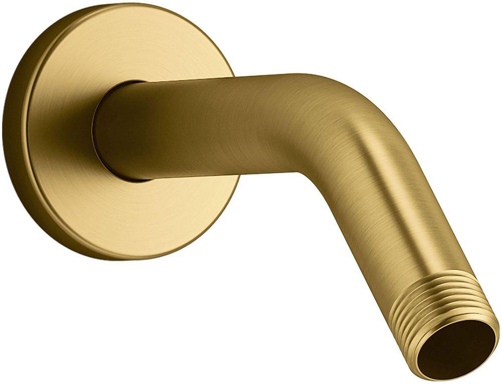 KOHLER Vibrant&reg; Brushed Moderne Brass 1/2 in. NPT Brass Shower Arm 