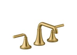 Two Handle Widespread Bathroom Sink Faucet in Vibrant&reg; Brushed Moderne Brass