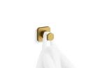 1-Hook Robe Hook in Vibrant® Brushed Moderne Brass