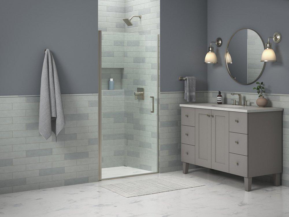 KOHLER Vibrant Brushed Moderne Brass 1-Hook Robe Hook 