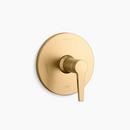 KOHLER Vibrant Brushed Moderne Brass Single Handle Bathtub & Shower Faucet (Trim Only) 