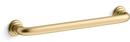 7 in. Center to Center Pull in Vibrant Brushed Moderne Brass