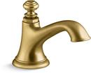 Two Handle Widespread Bathroom Sink Faucet in Vibrant Brushed Moderne Brass (Handles Sold Separately)