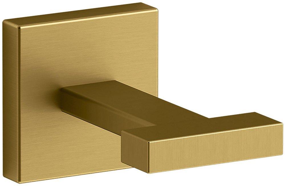 KOHLER Vibrant&reg; Brushed Moderne Brass 1-Hook Robe Hook 