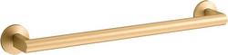 18 in. Towel Bar in Vibrant Brushed Moderne Brass