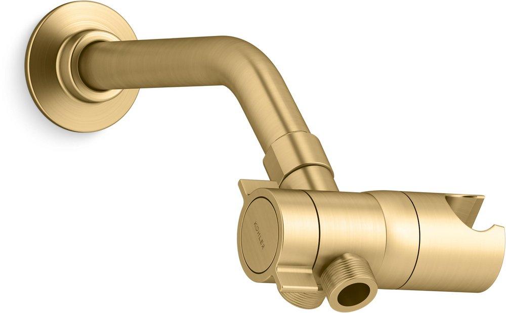 KOHLER Vibrant&reg; Brushed Moderne Brass 1/2 x 4-1/16 in. NPT Brass and Plastic Diverter 