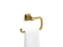 Rectangular Open Towel Ring in Vibrant® Brushed Moderne Brass