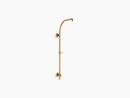 27 in. Shower Rail in Vibrant® Brushed Moderne Brass