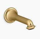 KOHLER Vibrant&reg; Brushed Moderne Brass Tub Spout 