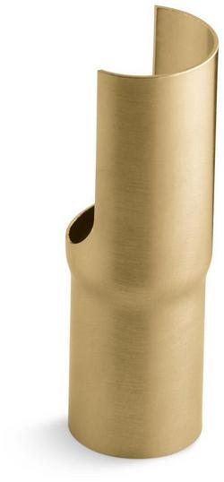 Drain Shroud in Vibrant® Brushed Moderne Brass