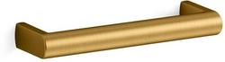 5 in. Cabinet Pull in Vibrant Brushed Moderne Brass