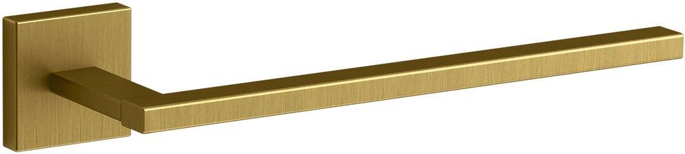 KOHLER Vibrant&reg; Brushed Moderne Brass 10 in. Towel Bar 