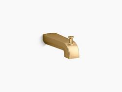 Diverter Tub Spout in Vibrant&reg; Brushed Moderne Brass