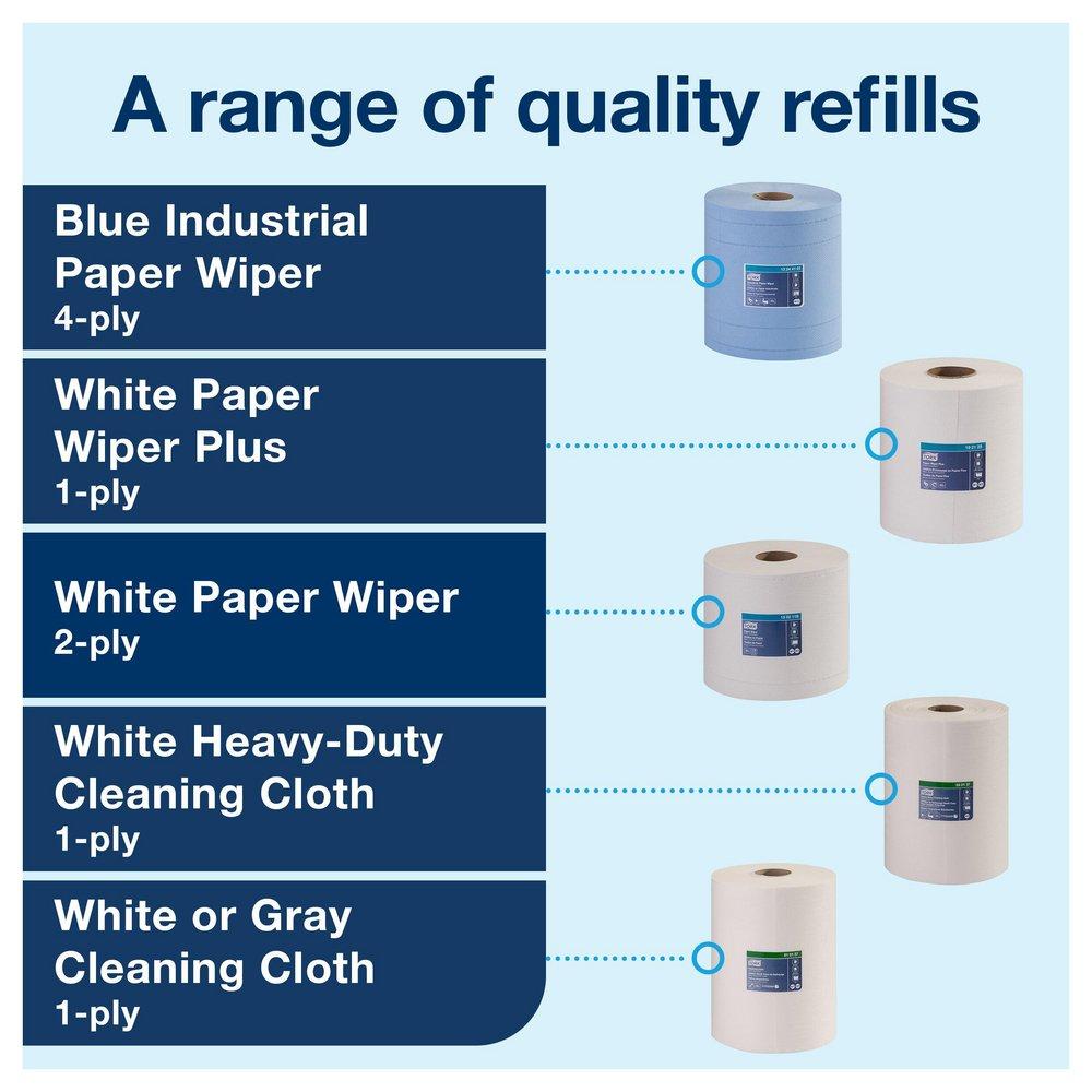 TORK MAXI TWL/WIPER DISPN RED/SMOKE 