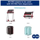 TORK IND WIPR 4-PLY BLUE 2/CA 