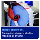 TORK IND WIPR 4-PLY BLUE 2/CA 