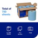 TORK IND WIPR 4-PLY BLUE 2/CA 