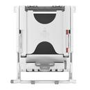 Small Recessed Cabinet Towel Adapter, White, H5 System 