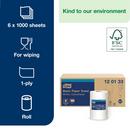 Basic Paper Towel, White Centerfold 1-Ply White 