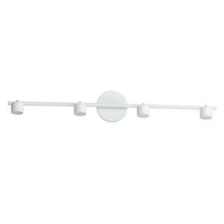 7W 4-Light LED Track Lighting in White
